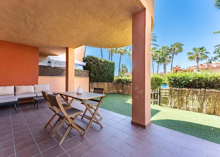 Apartmento En Con Acceso Directo A La Piscina! * ماربيا